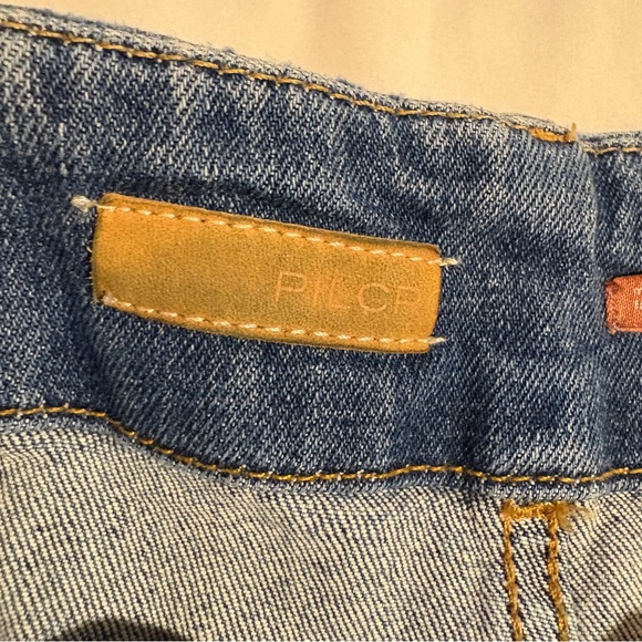 Anthropologie Pilcro Skipper Blue Wide Leg Jeans 31/10 - Picture 11 of 15